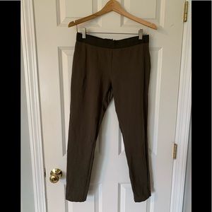 Green J. Crew Pixie Pants